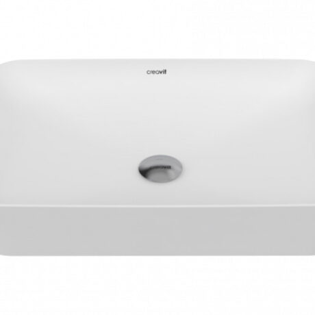 Ultra Rectangular Bowl Washbasin - Matt White