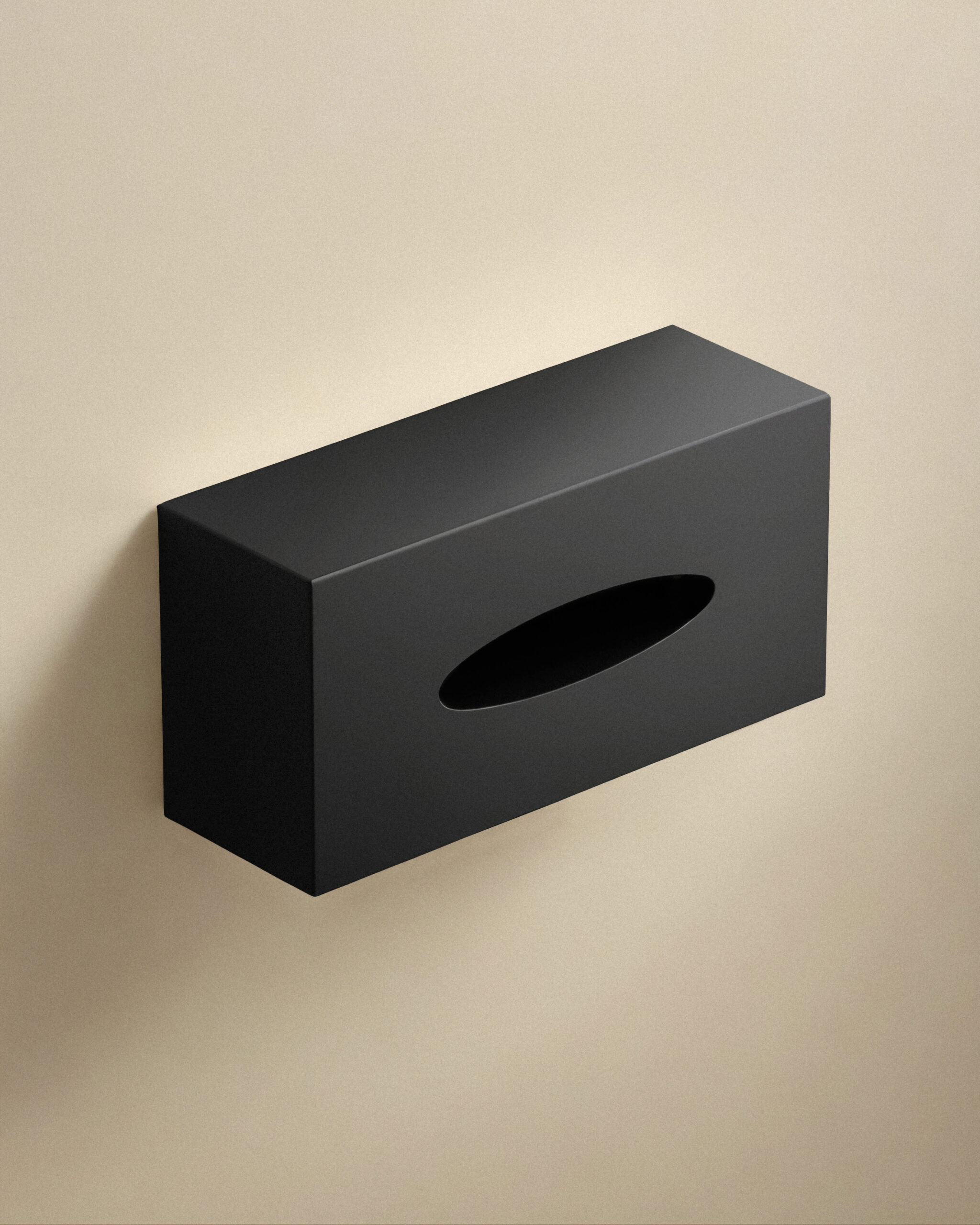 TISSUE BOX SOFT BL (MAT BL) (26X9X13)