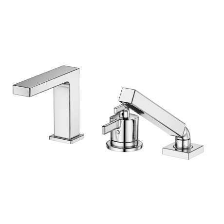QUADRO DECK MOUNTED 2 WAYS COAXIAL THERMOSTATIC BATH MIXER