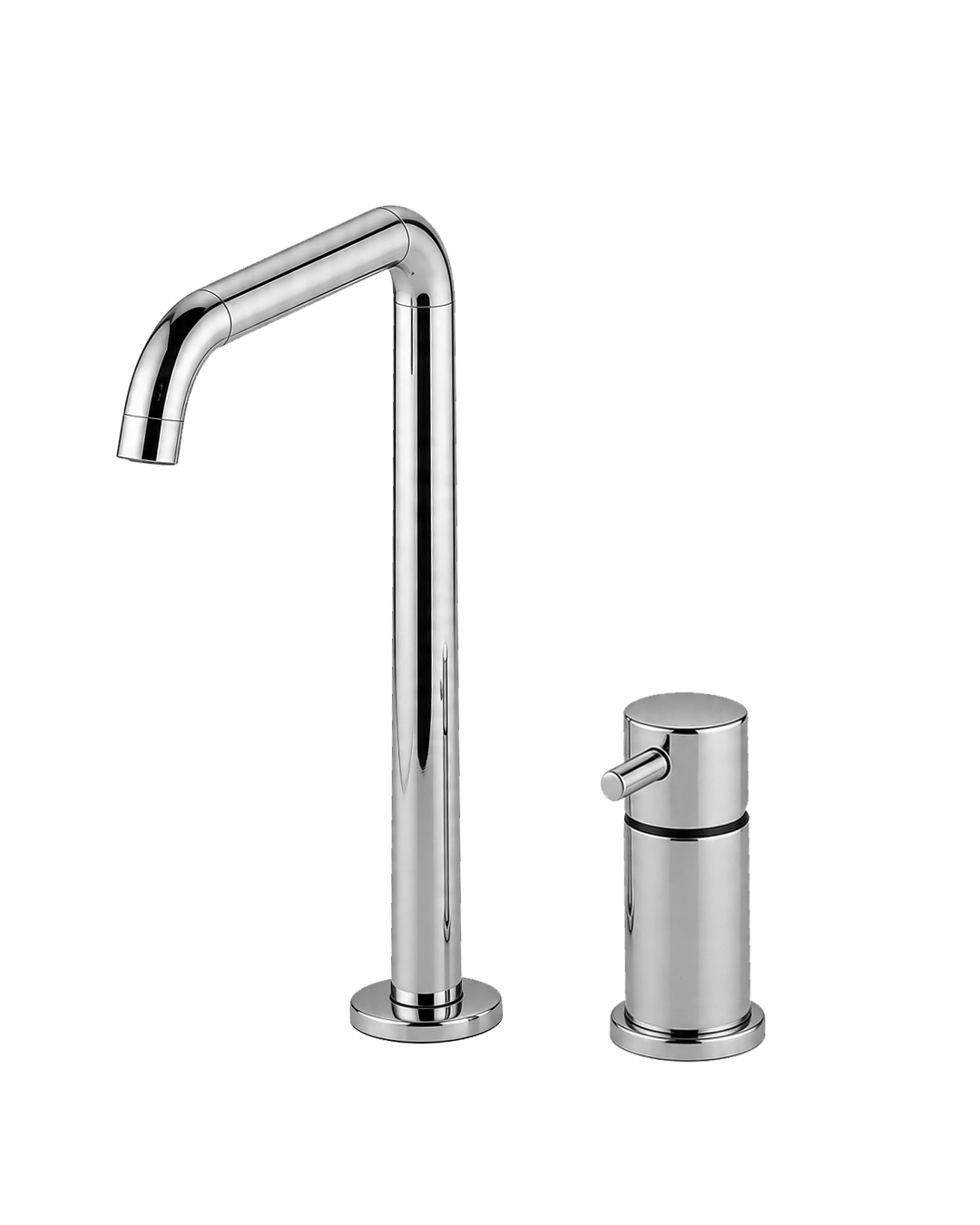 STILO TALL WASH-BASIN MIXER WITH REMOTE CONTROL WITHOUT WASTE
