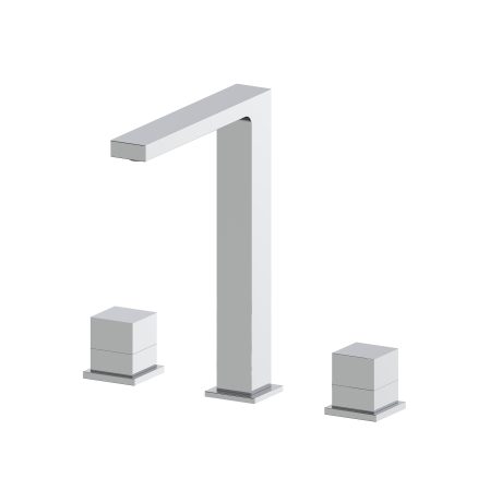 QUADRO WASH-BASIN 2 HANDLES MIXER WITHOUT WASTE