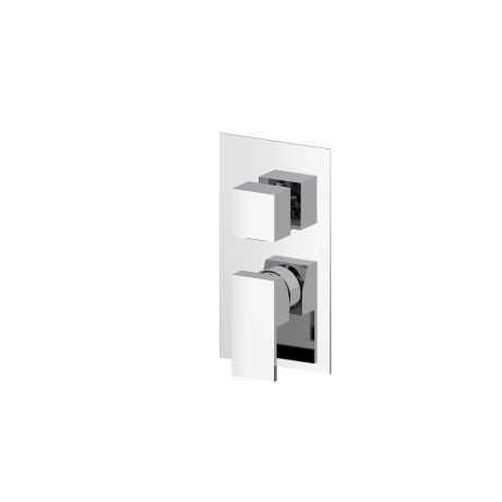 QUADRO EXTERNAL SET FOR 2 WAY BUILT IN SHOWER MIXER