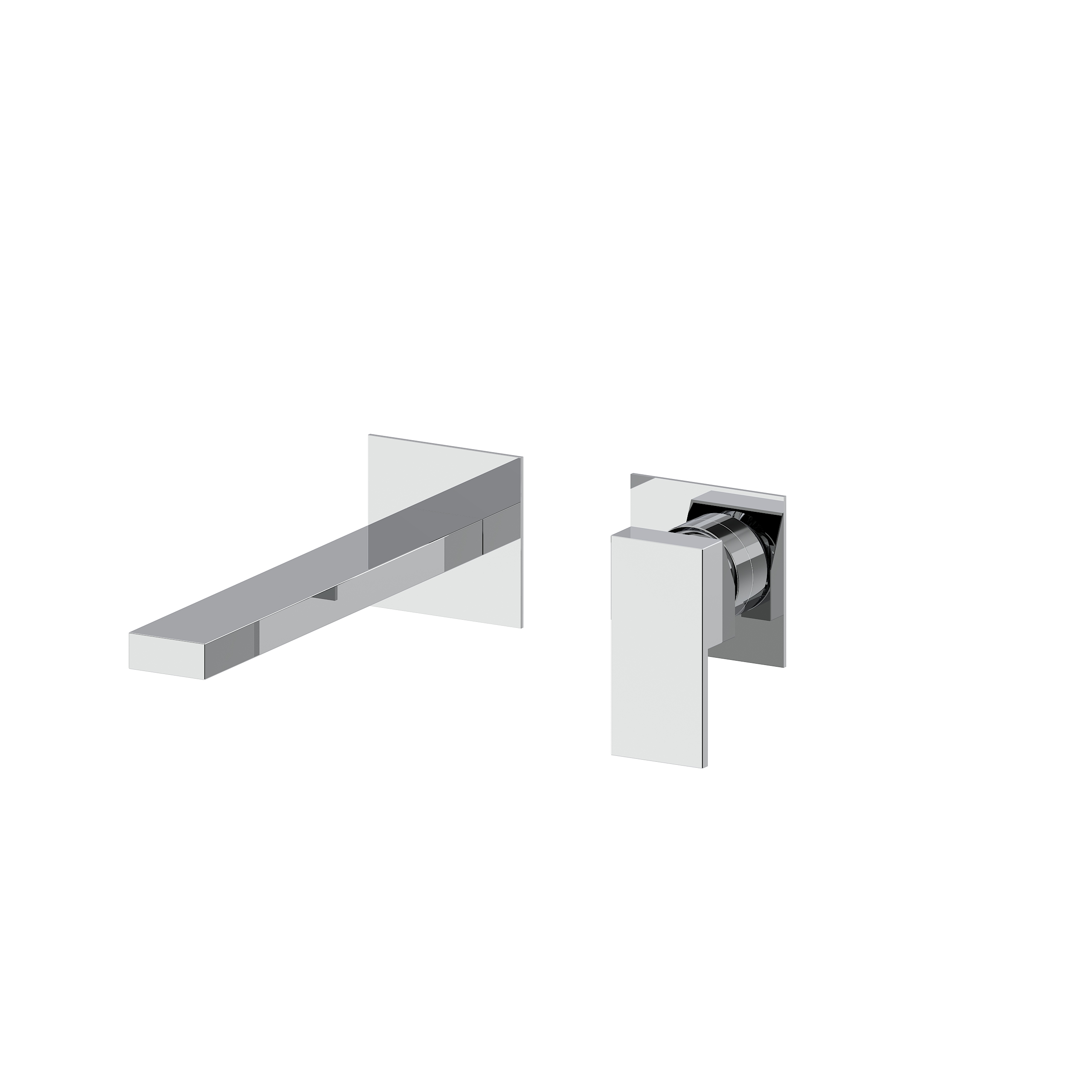 QUADRO EXTERNAL SET FOR CONCEALED WASH-BASIN MIXER
