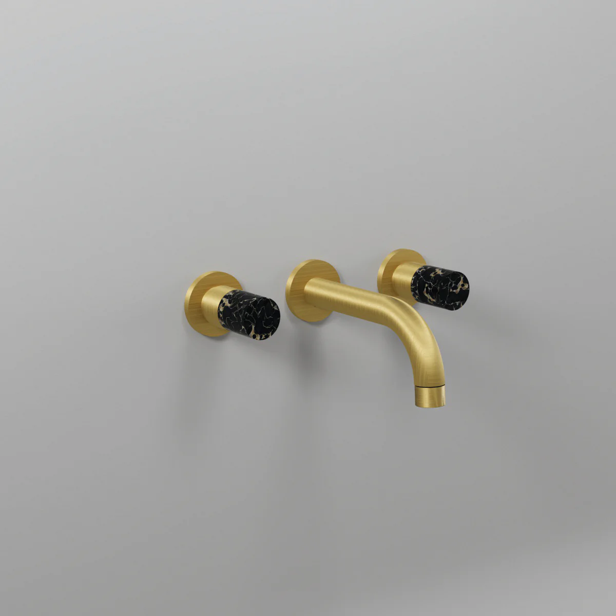 Aqua Marble Wall basin mixer with 172 mm spout
