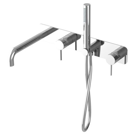 External Parts For Wall Bathtub Mixer With Shower