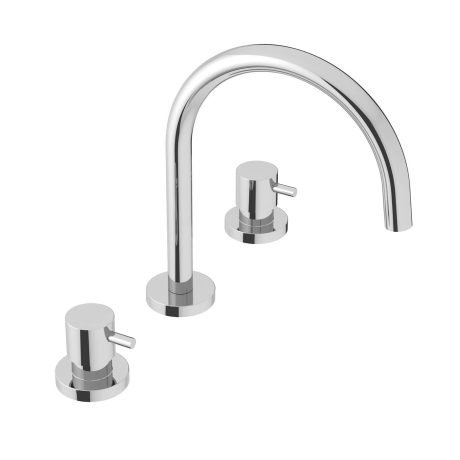 3 Holes Washbasin Group Without Pop-Up Waste