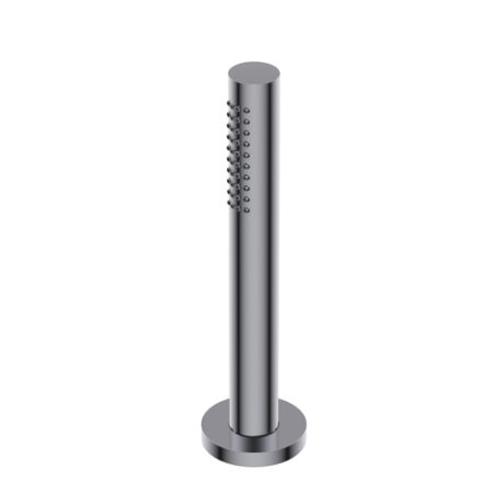 Diametro35 Cross Hand shower support for deck mounted bath group with hand shower and flexible - Ø24mm brass hand shower three layers flexible, reinforced with metalized Nylon yarn L=1.800mm