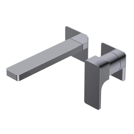 Glitter Outer parts for built-in single lever basin mixer - spout SX Lmax=179mm