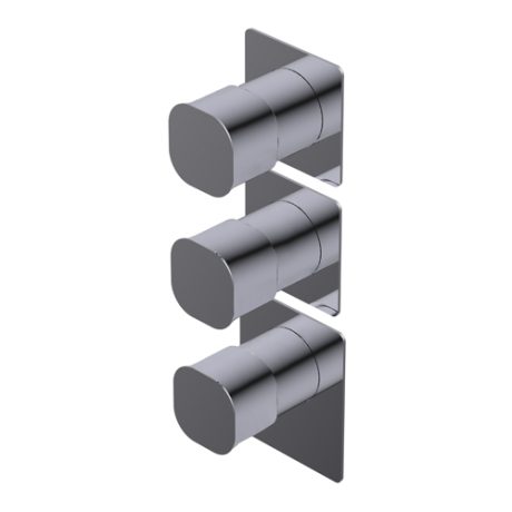 Taormina Built-in thermostatic mixer, two separate exits