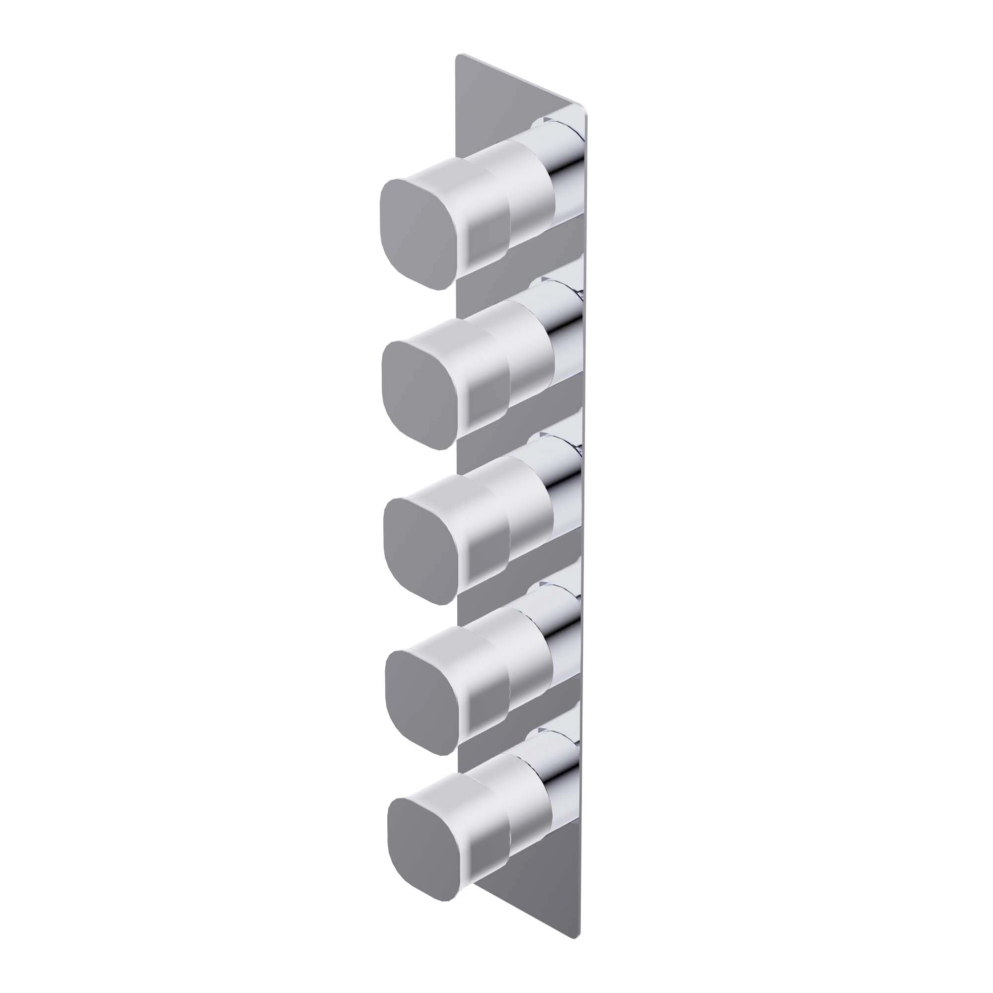 Taormina Built-in thermostatic mixer, four separate exits