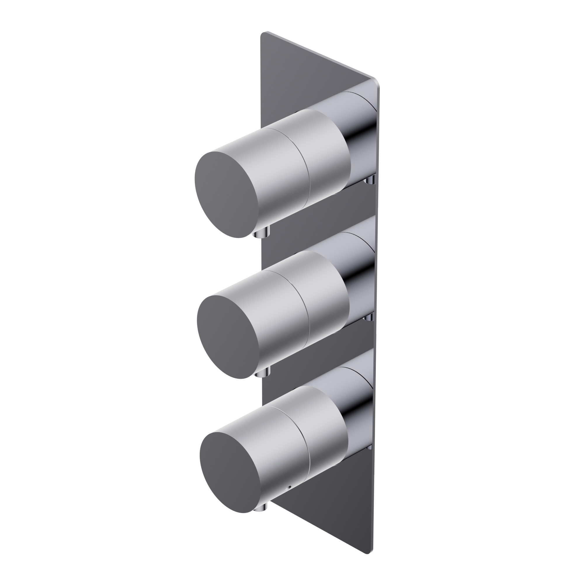 Diametro35 Elegance Outer parts for built-in thermostatic mixer - flow regulator external plate filters and non return valves two separate exits installation in both vertical and horizontal position