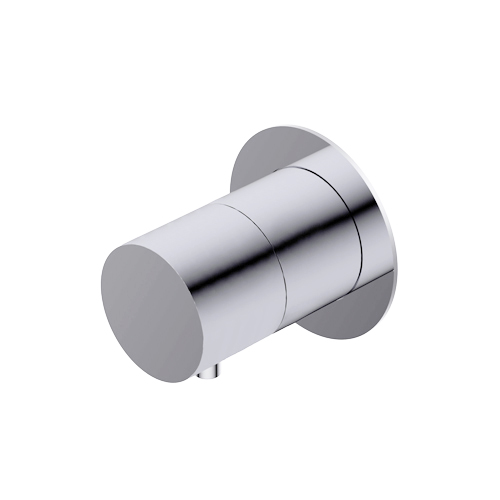 Diametro35 Cross Outer parts for built-in tap - flow regulation ceramic disk cartridge internal parts sold separately: one outlet with stop position or two outlets, of which the upper outlet is always open for installation in series
