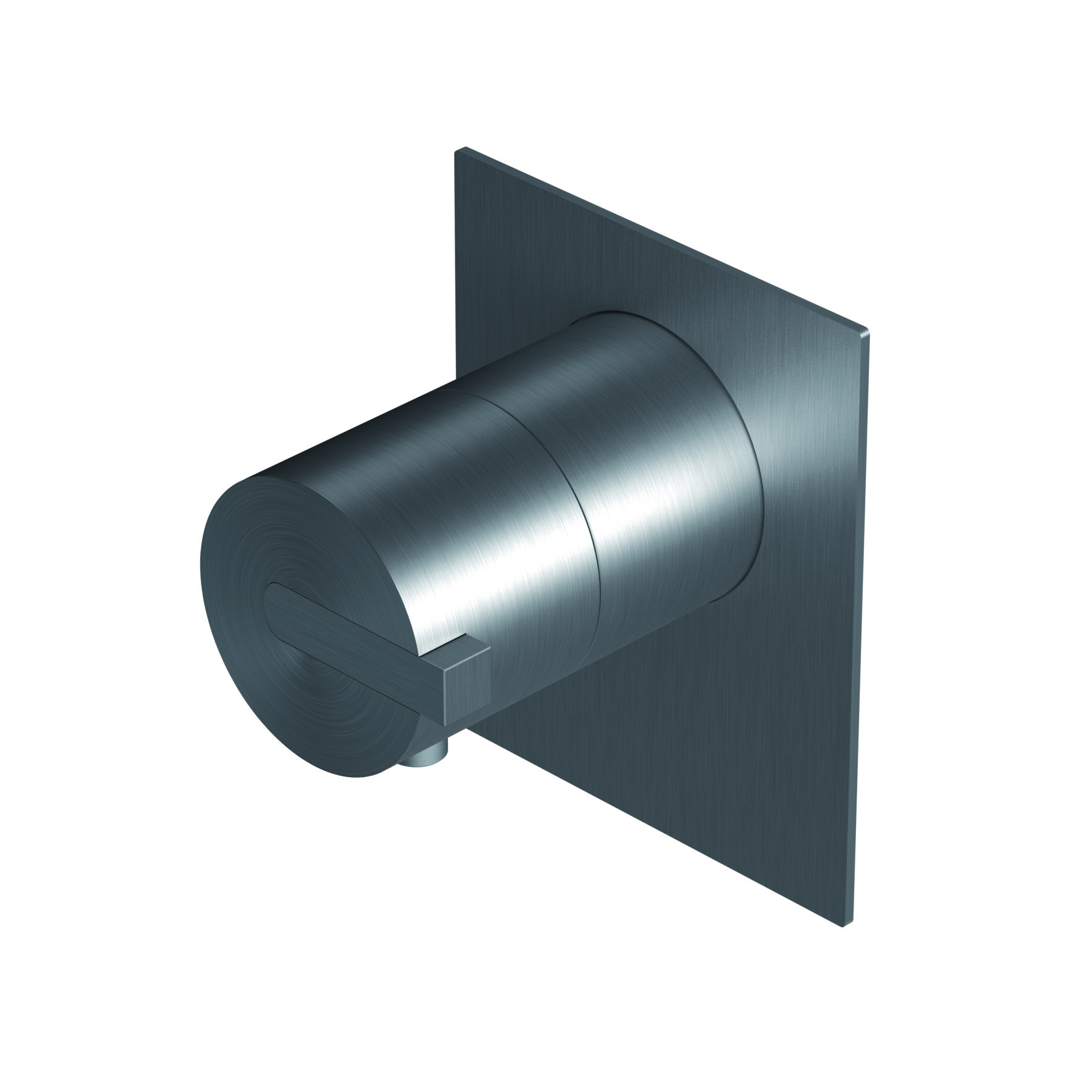 DOT316 Outer parts for built-in thermostatic mixer - external plate temperature regulation filters and non return valves one way