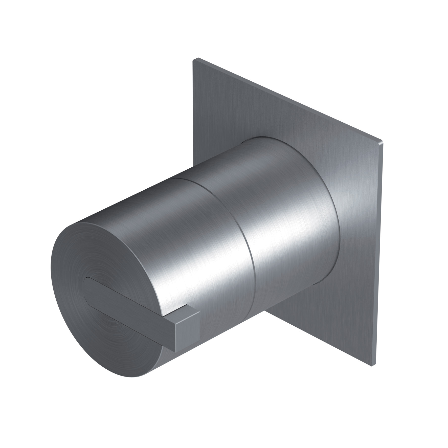 DOT316 Outer parts for built-in diverter - three ways out: bath-hand shower-head shower with intermediate stop positions