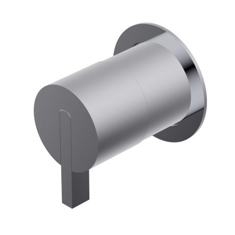 DOT316 Outer parts for built-in diverter - three ways: bath-hand shower-head shower and stop position