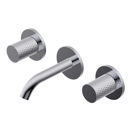 Diametro35 Impronte Outer parts for built-in three holes basin group - spout Lmax=128mm or