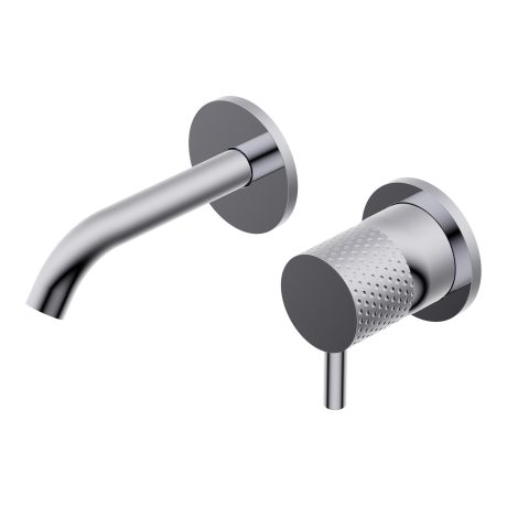 Diametro35 Impronte Outer parts for built-in single lever basin mixer - spout SX Lmax=133mm