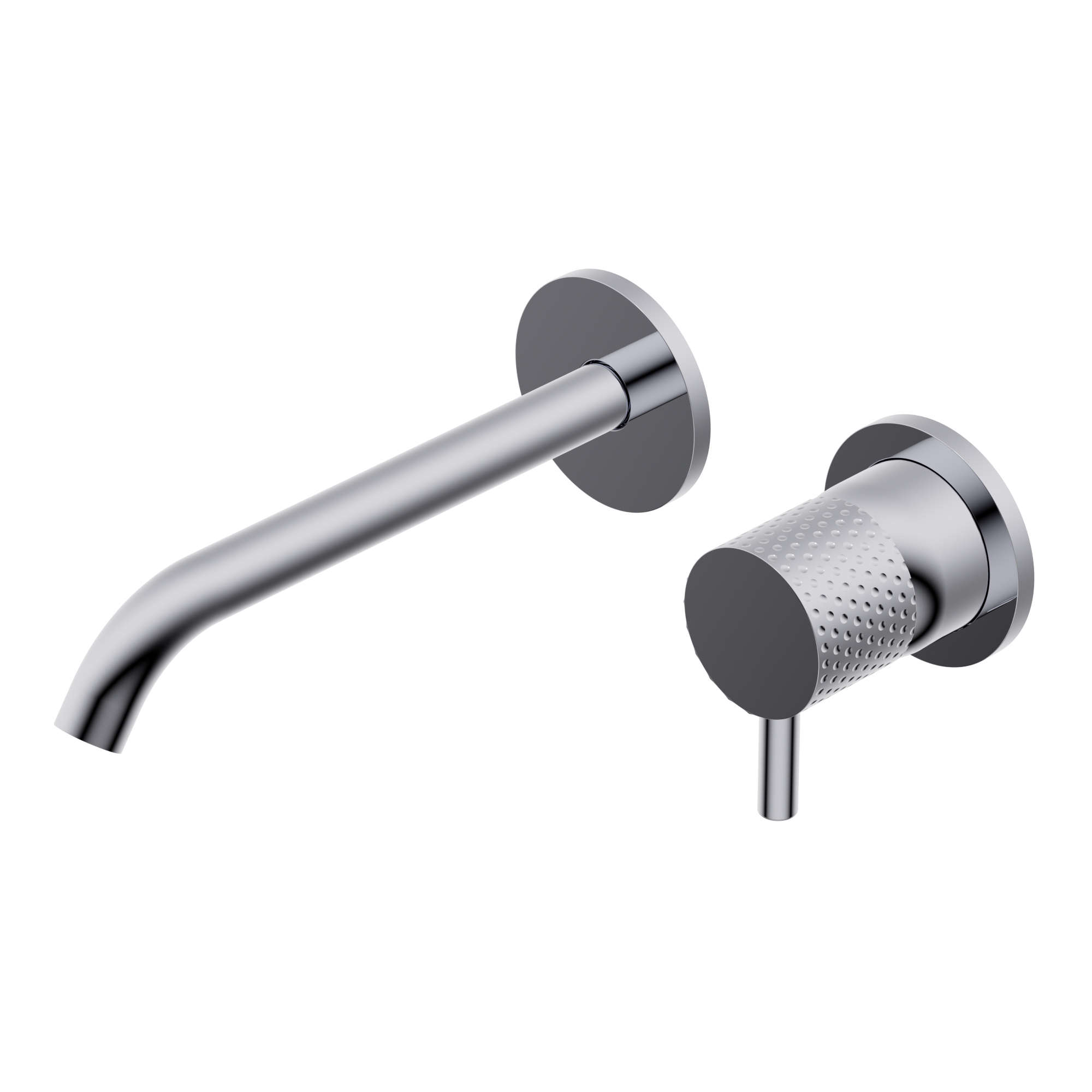Diametro35 Impronte Outer parts for built-in single lever basin mixer - spout SX Lmax=193mm