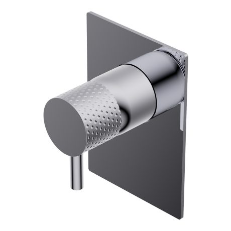Diametro35 Impronte Outer parts for built-in single lever shower/basin mixer - external plate one way