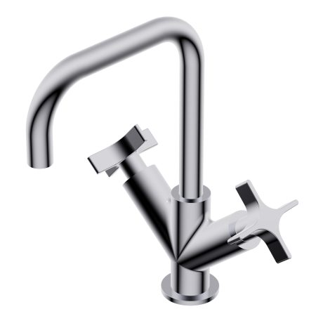 Diametro35 Cross Single hole basin mixer