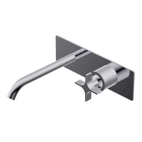 Diametro35 Cross Outer parts for built-in single lever basin mixer -