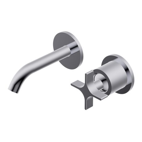 Diametro35 Cross Outer parts for built-in single lever basin mixer