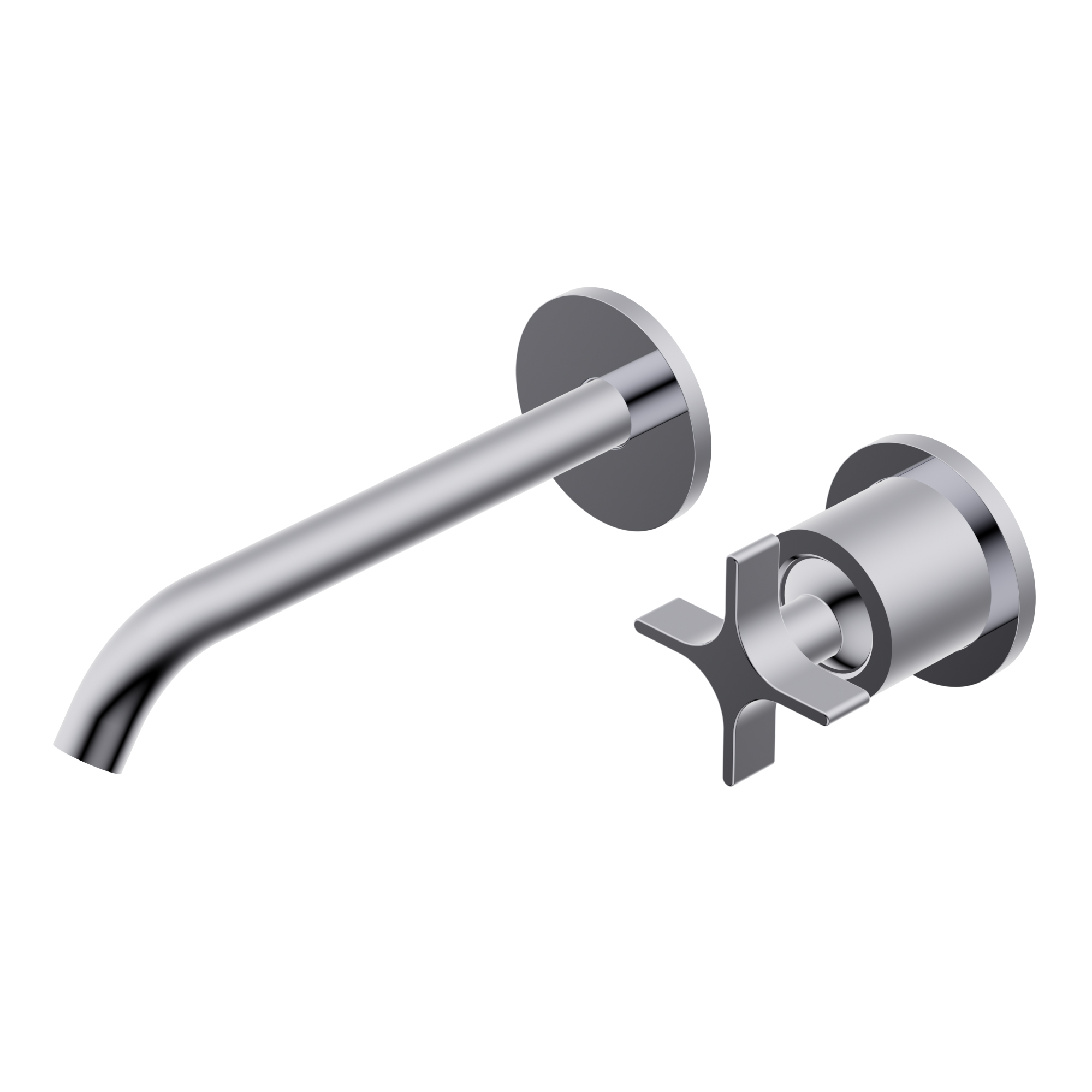 Diametro35 Cross Outer parts for built-in single lever basin mixer