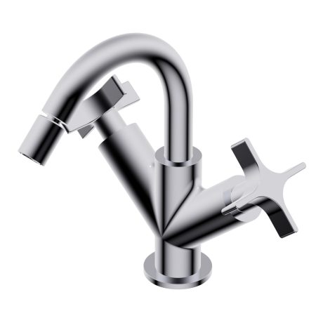 Diametro35 Cross Single hole bidet mixer