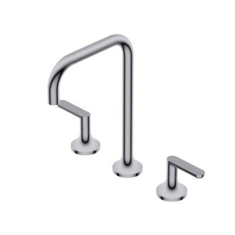 Diametro35 Elegance Three holes basin group - square spout L=160mm H=261mm