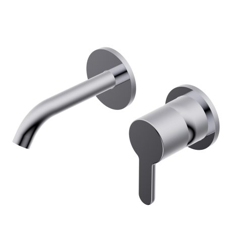 Diametro35 Elegance Outer parts for built-in single lever basin mixer - spout SX Lmax=133mm
