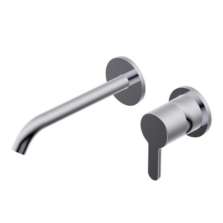 Diametro35 Elegance Outer parts for built-in single lever basin mixer - spout SX Lmax=193mm