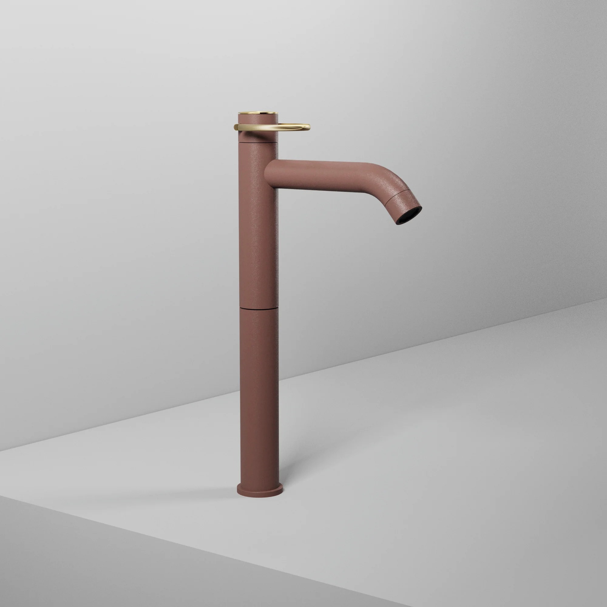 Linea by AC High basin mixer with long spout and 200 mm extension