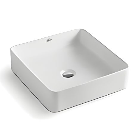 Art basin for above-counter installation
